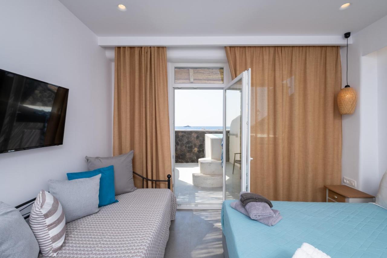 Sand Gem - Beach Apartments Периволос Екстериор снимка