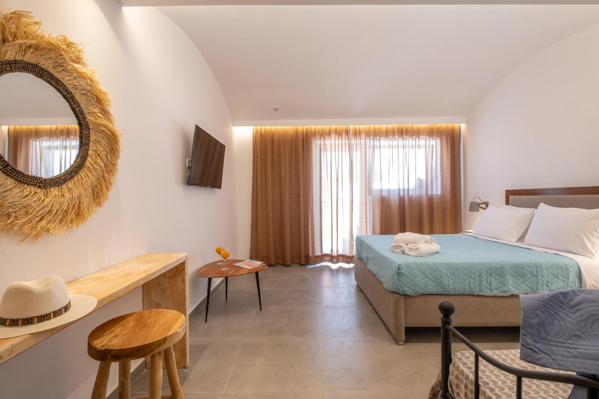 Sand Gem - Beach Apartments Периволос Екстериор снимка